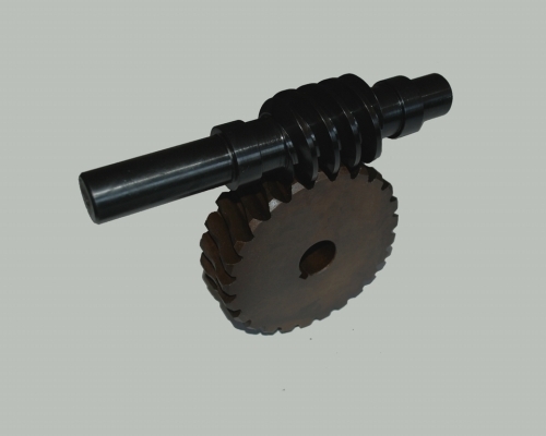 蝸輪，蝸桿副